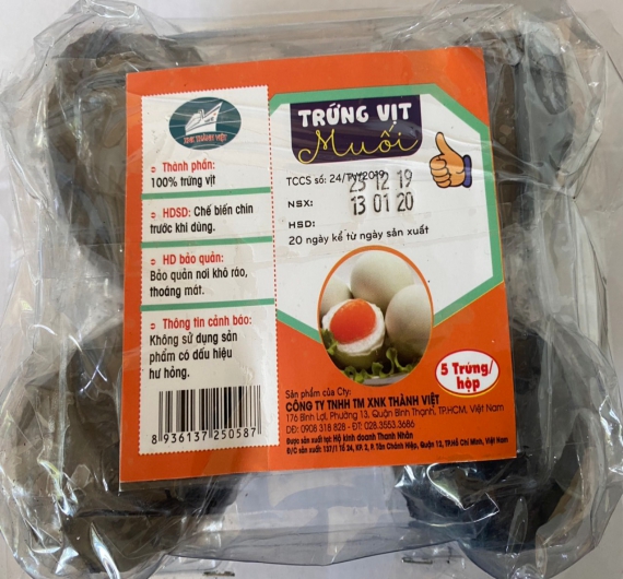 TRỨNG VỊT MUỐI