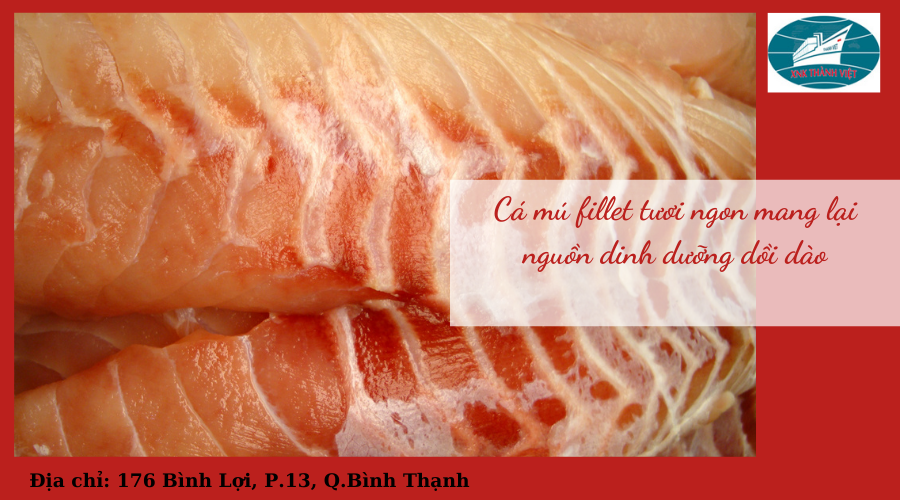 Cá mú fillet tươi ngon tăng thêm hương vị cho mỗi bữa cơm gia đình