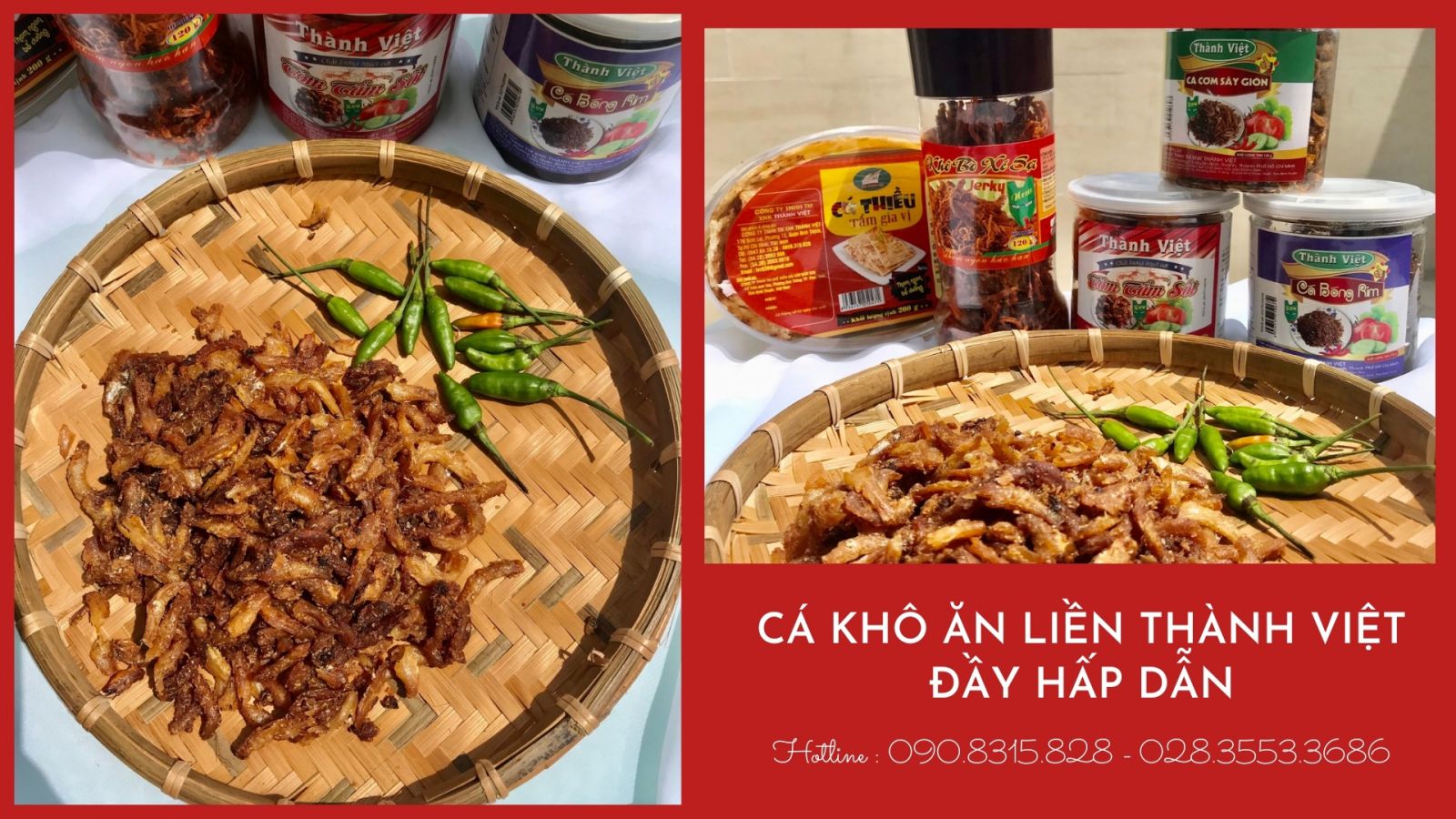 Khô cá cơm kho Thành Việt