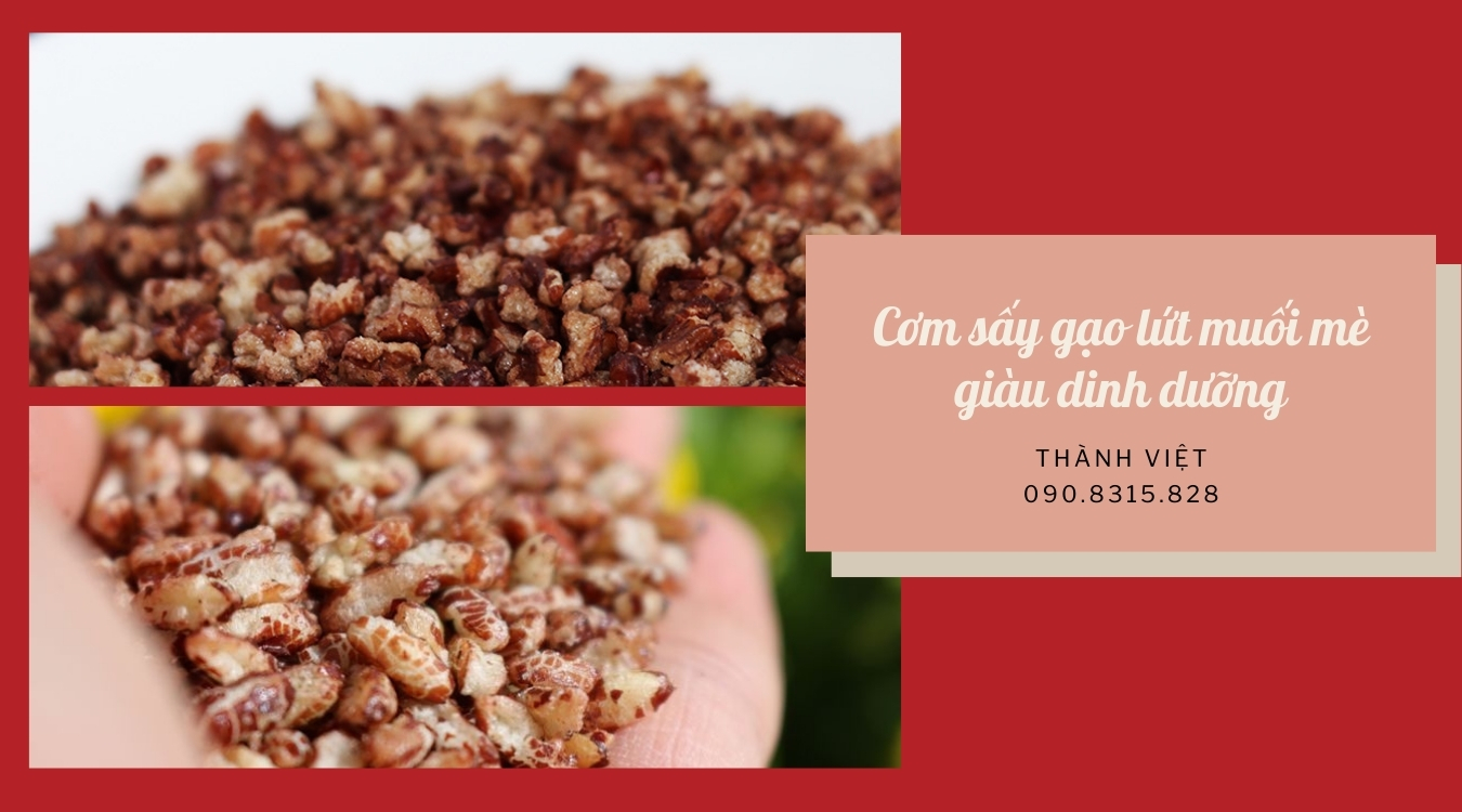 cơm sấy gạo lứt Thành Việt