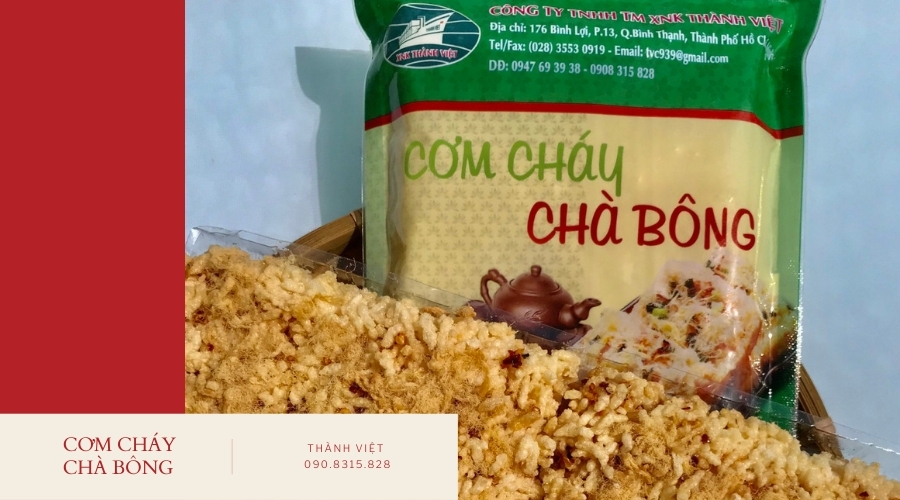 cơm cháy chà bông thành việt