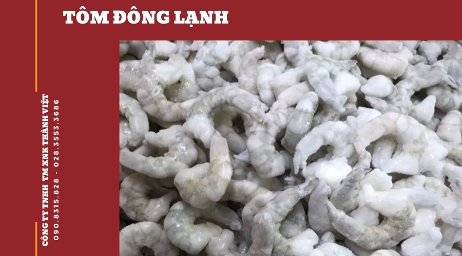 tôm đông lạnh