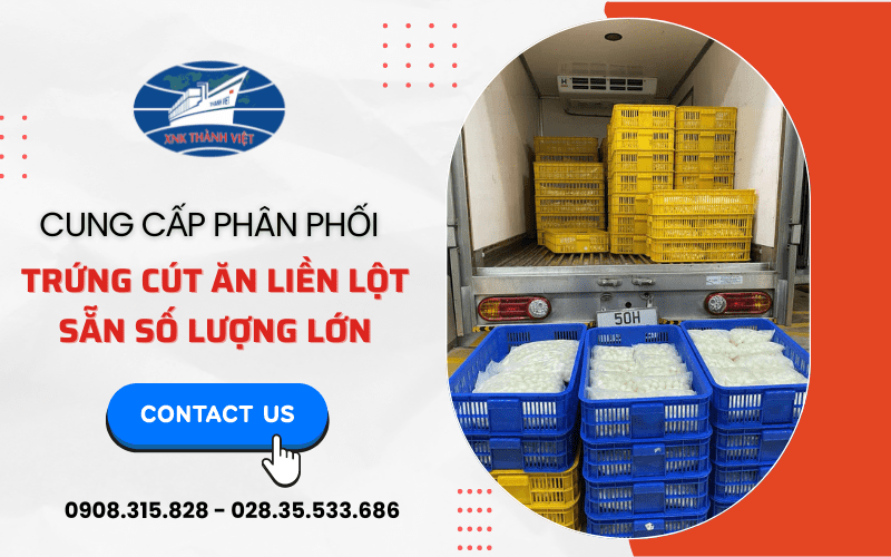 trứng cút ăn liền lột sẵn
