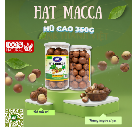 HẠT MACCA 350G