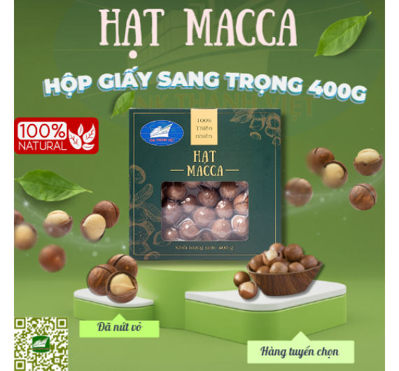 HẠT MACCA 400G